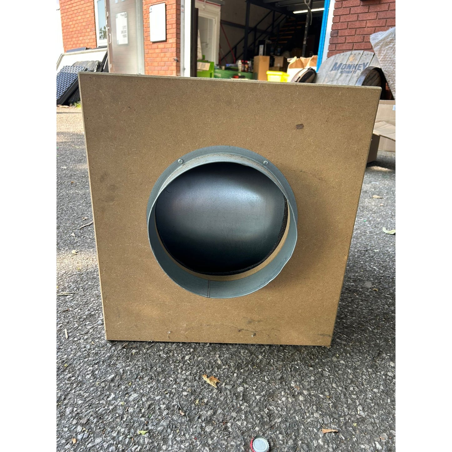 4250 Box Fan - 10" In, 3 x 8" Out