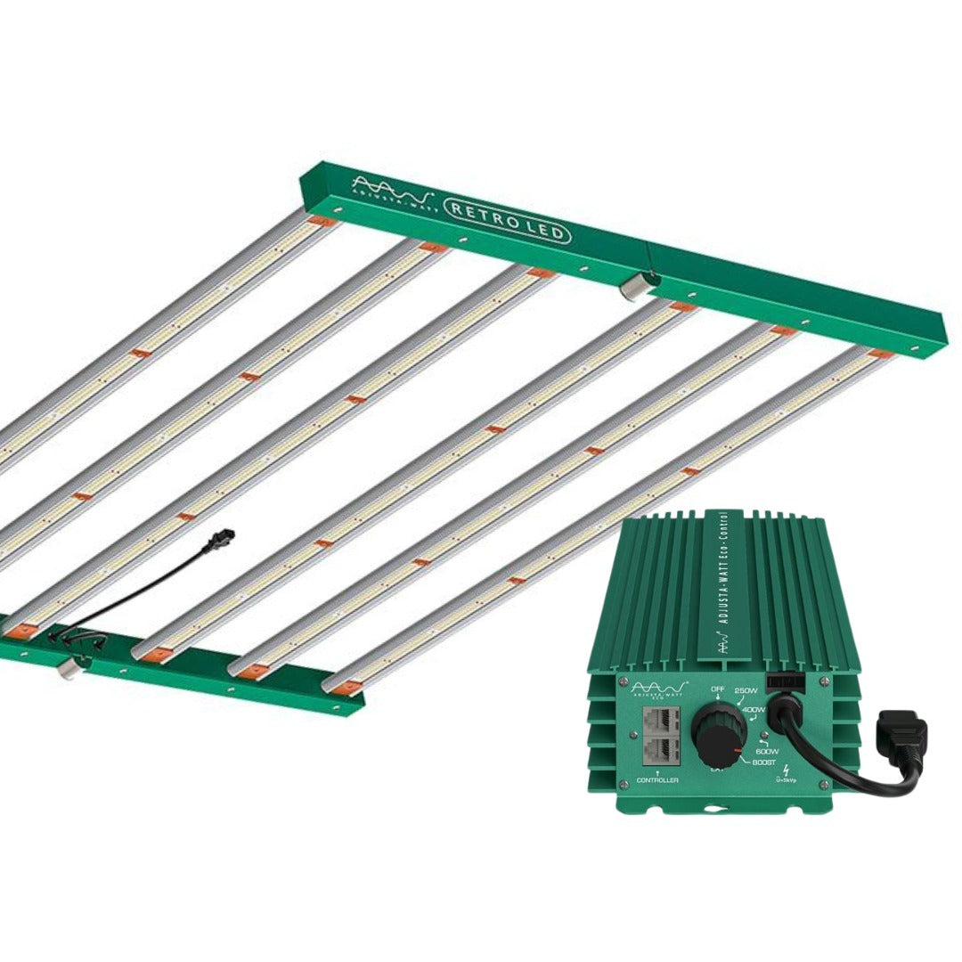 Adjusta-Watt Retro 720w LED Grow Light - LED + Adjusta-Watt Eco CONTROL Ballast