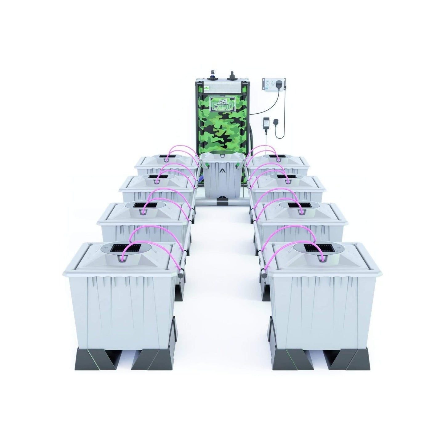 Alien AERO™ 8 Pot 30L PRO Silver Series - Include Tank