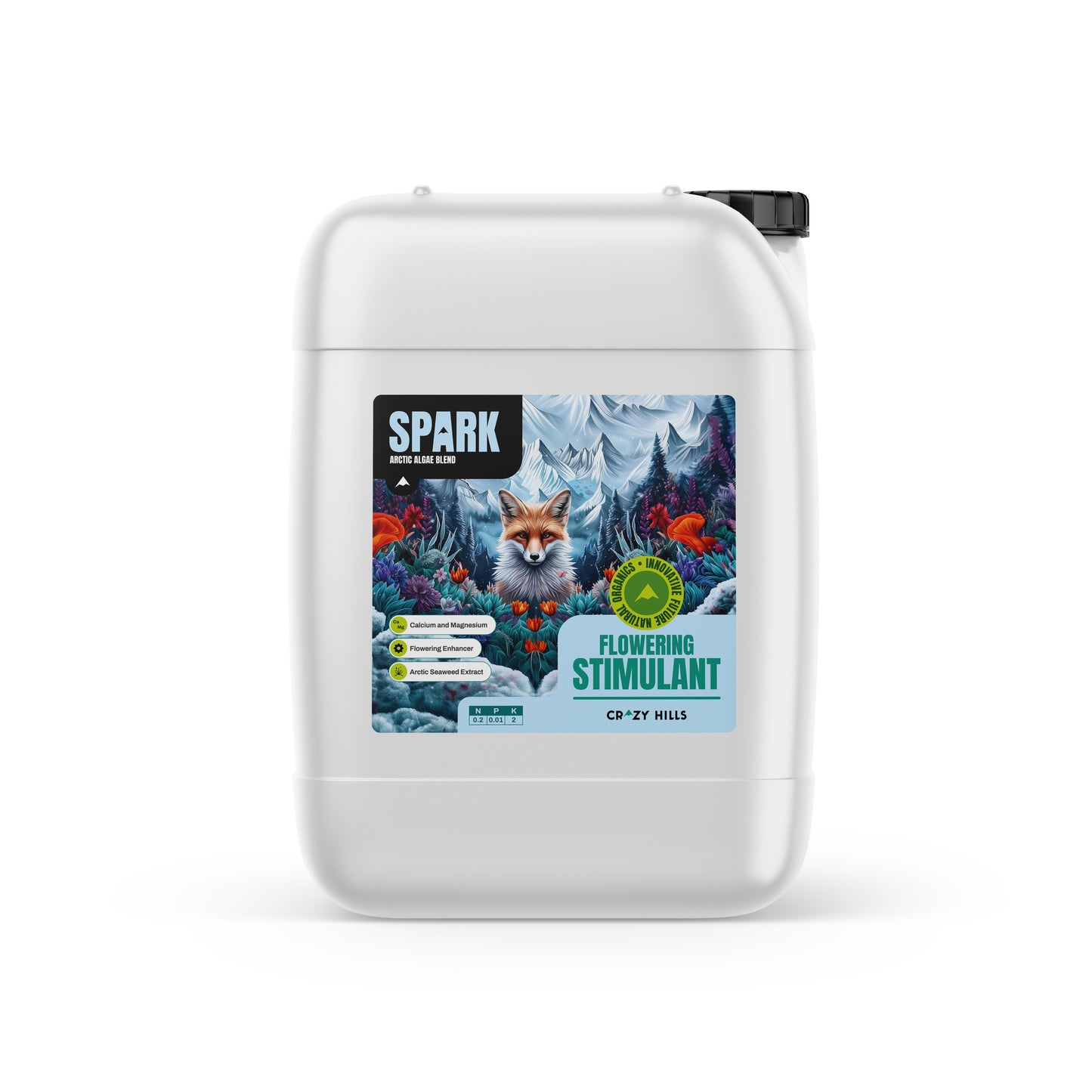 Crazy Hills Organic Spark (Flowering Stimulant) - 10L