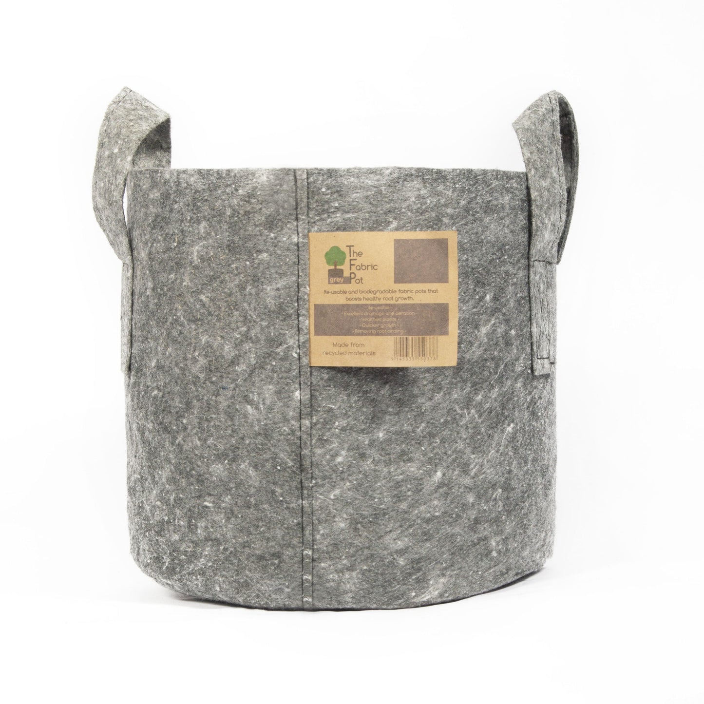 The Fabric Grey Pot Round 16L