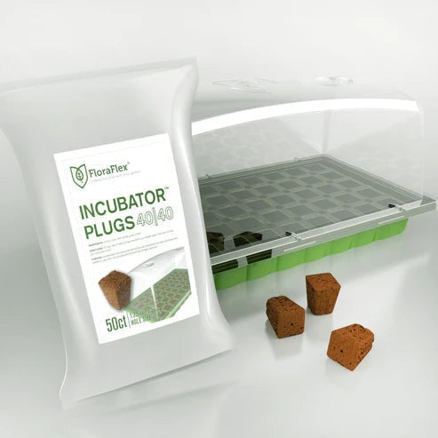 FloraFlex Propagator / Incubator Kit + 50 Coco Plugs