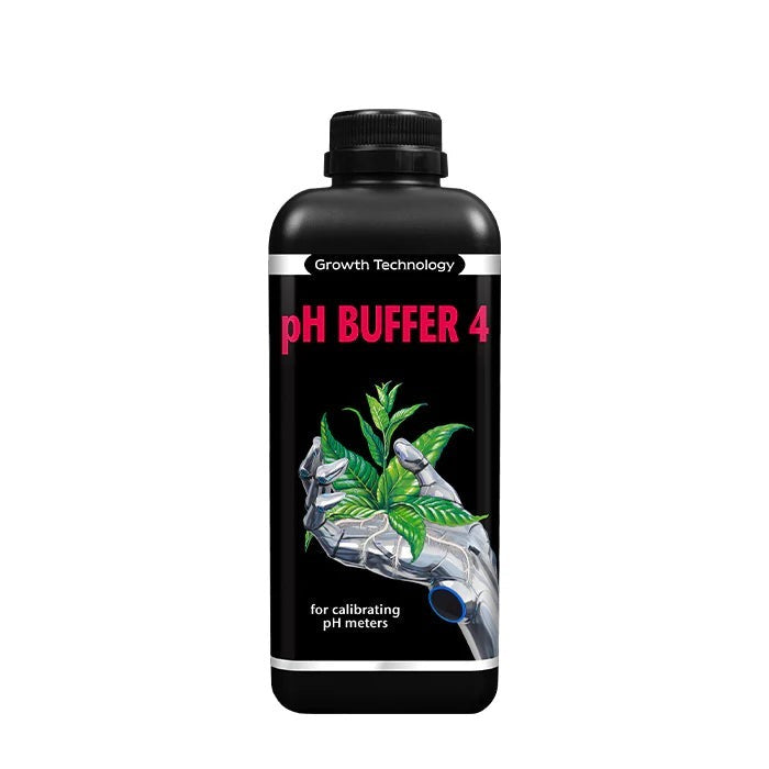 Growth Technology pH Buffer 4 & 7 - Buffer 4 - 1L
