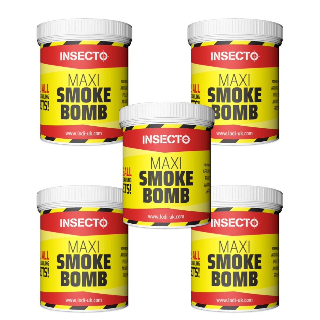 Insecto Smoke Bomb - MAXI - 31g | 1000m3 / 5 Pack