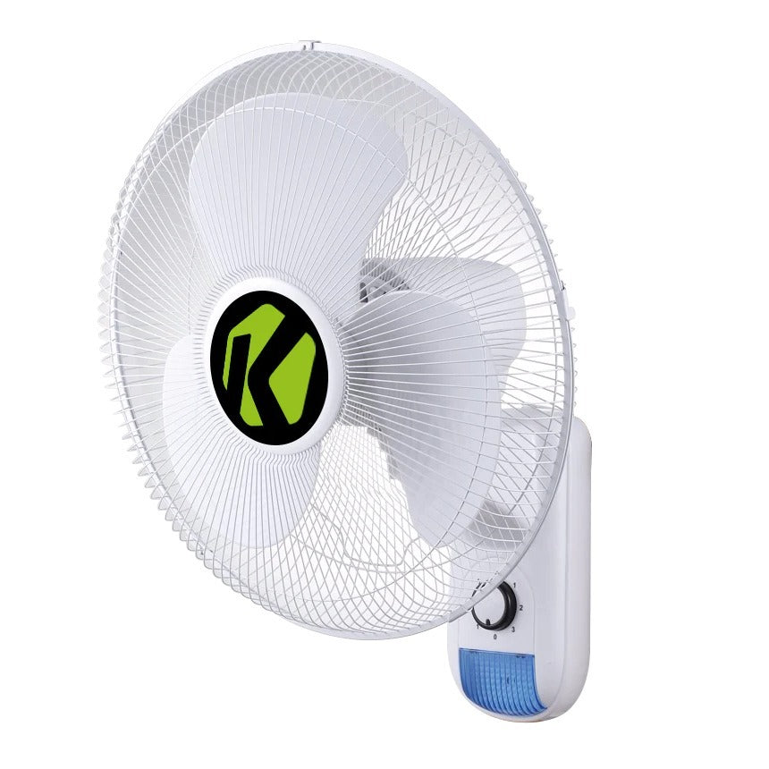 Krystal 16" Oscillating Wall Fan - 3 speed