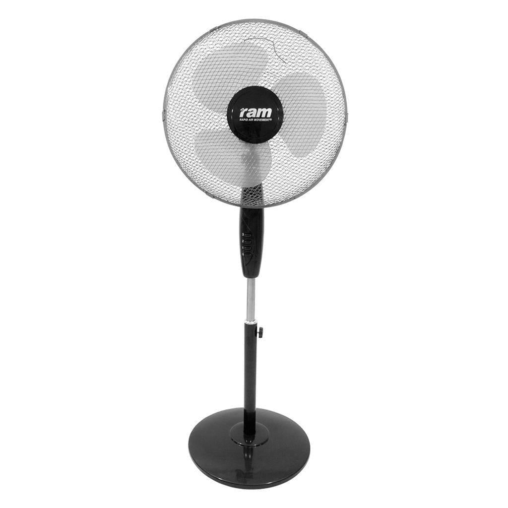 RAM 16" Solid Base Pedestal Fan