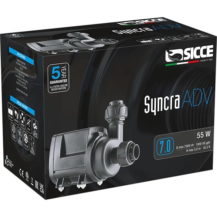 Sicce SYNCRA ADV 7.0 Pump - 7000L/hr