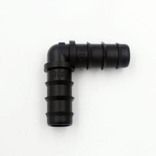 16mm Elbow Barbed