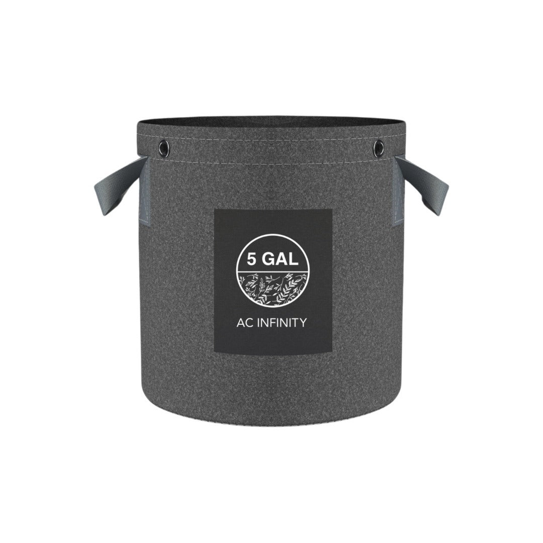 AC Infinity Heavy Duty Fabric Pots - 5 Gallon Pots - Single Pot