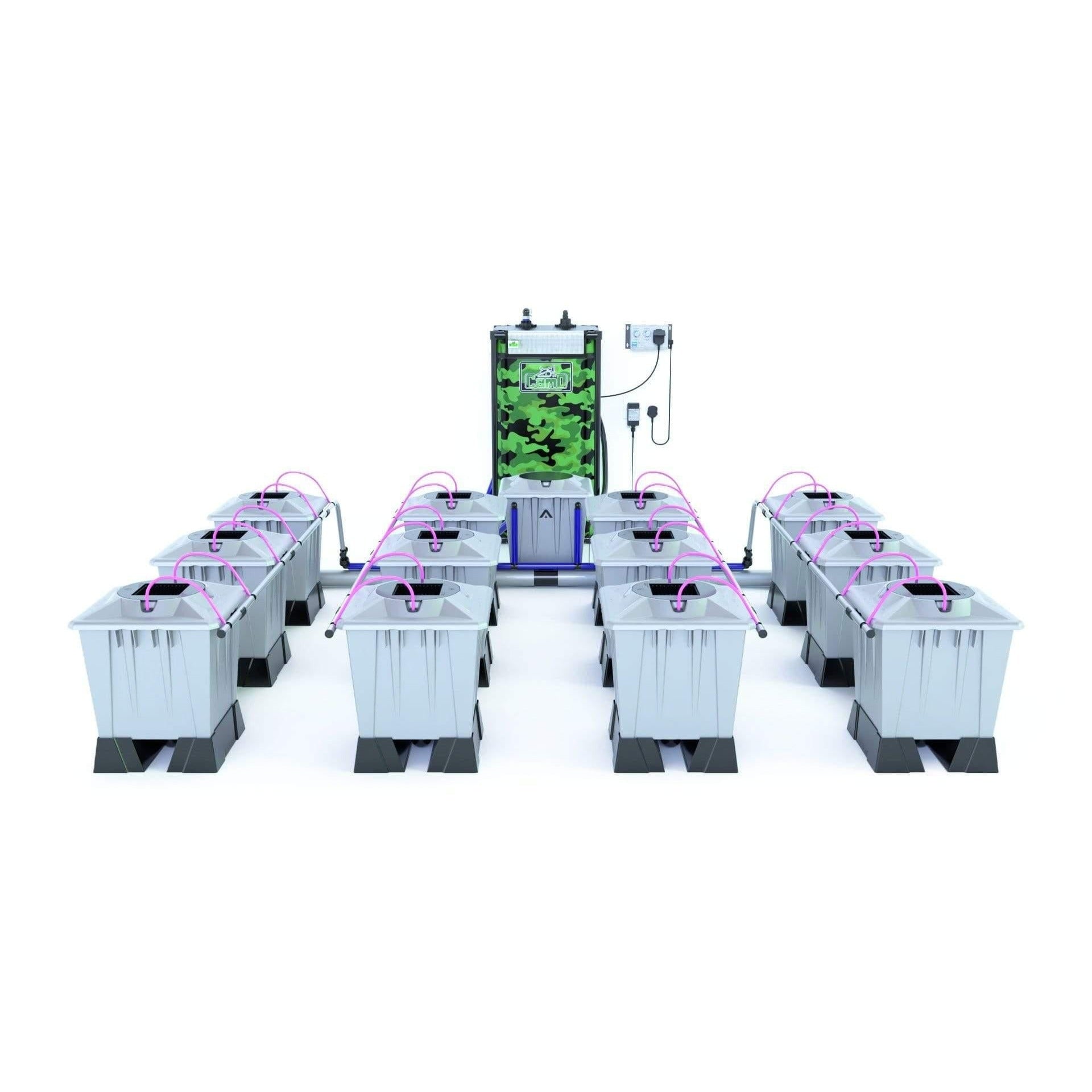 Alien AERO™ 12 Pot 15L PRO Silver Series - No Tank