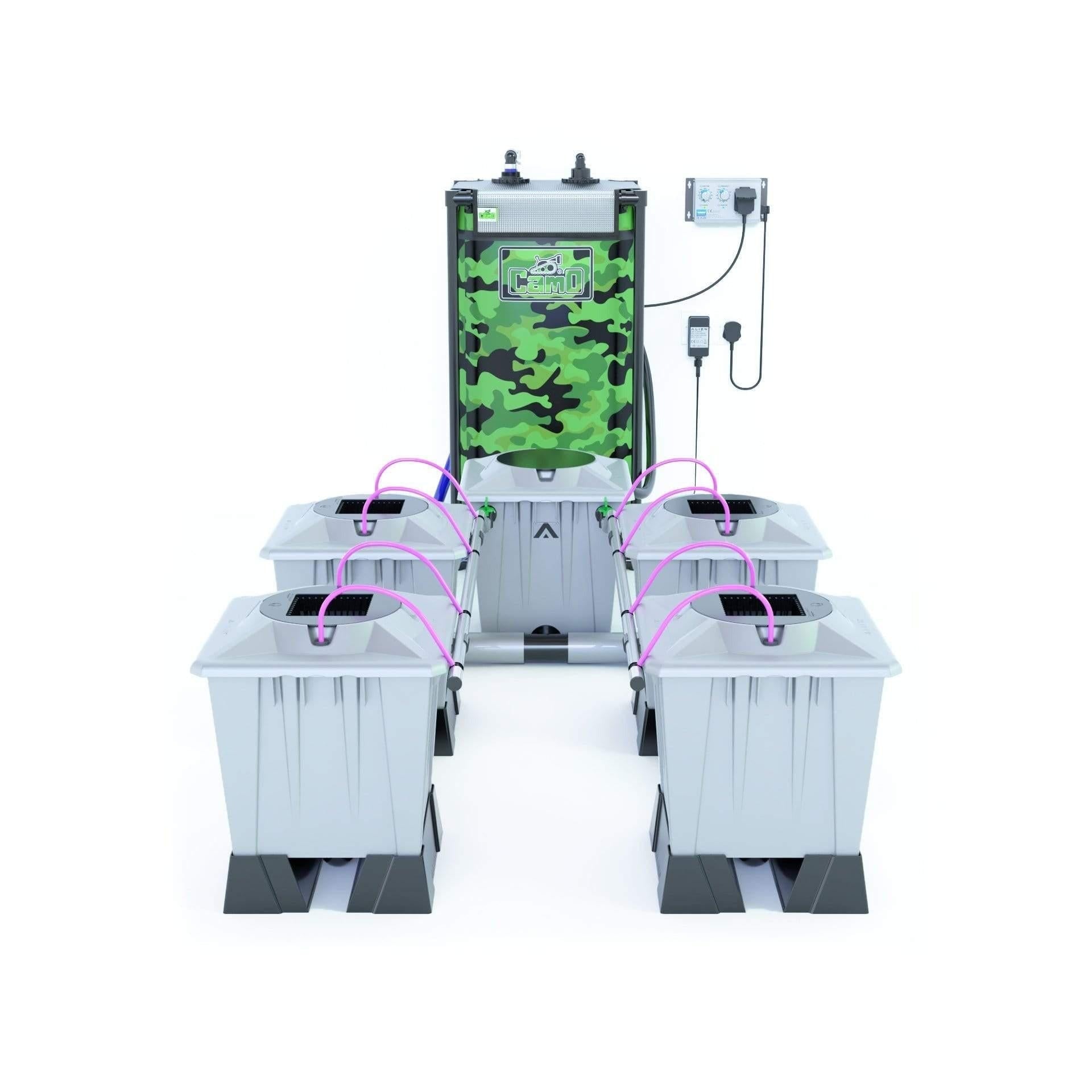 Alien AERO™ 4 Pot 15L PRO Silver Series - No Tank