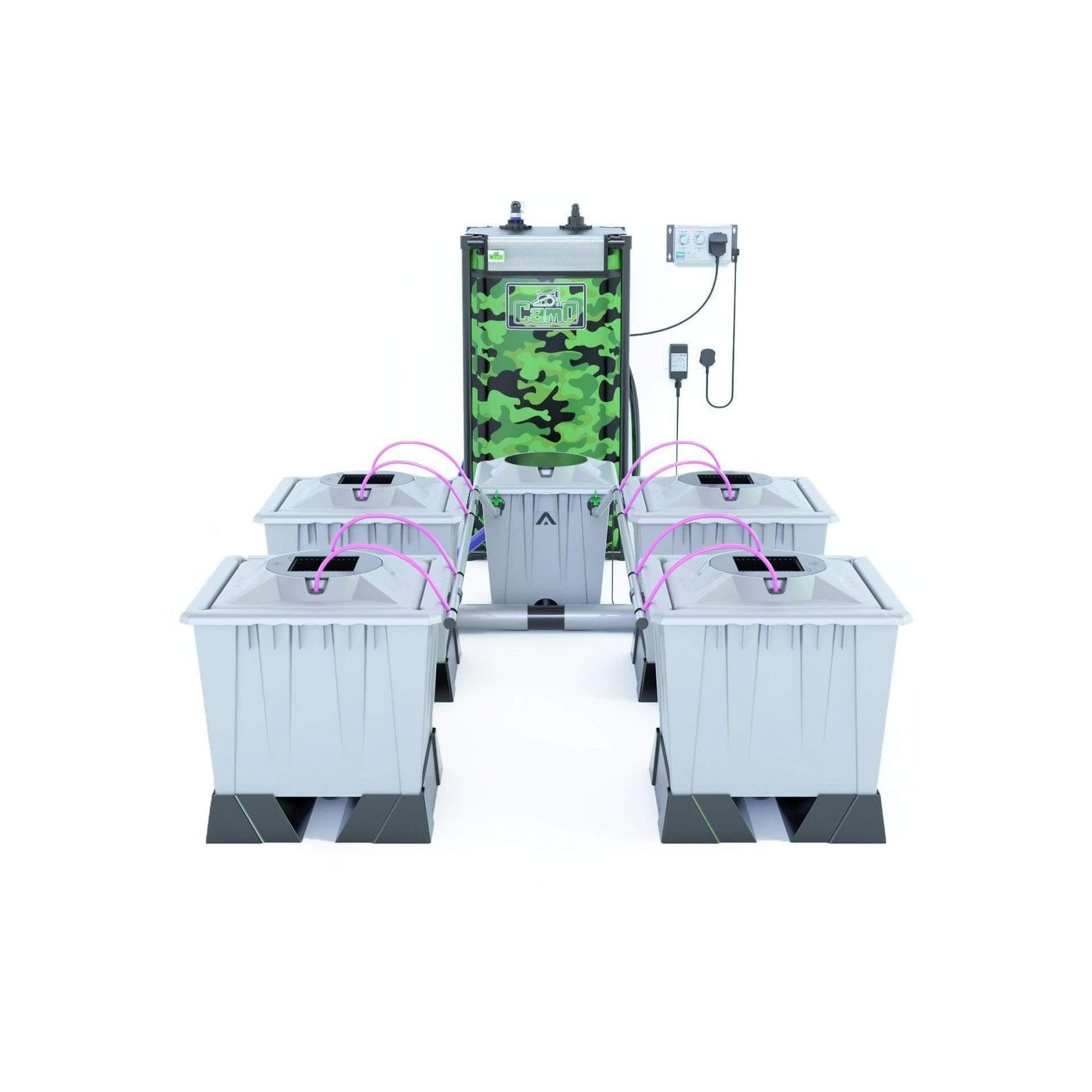 Alien AERO™ 4 Pot 30L PRO Silver Series - No Tank