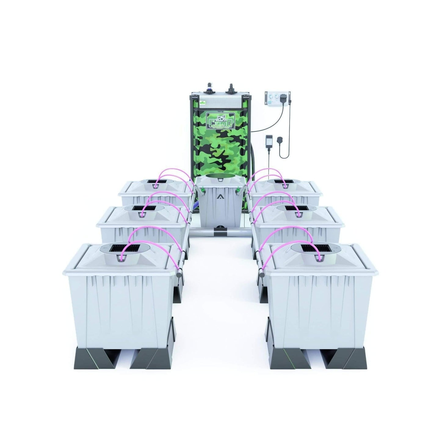 Alien AERO™ 6 Pot 30L PRO Silver Series - No Tank