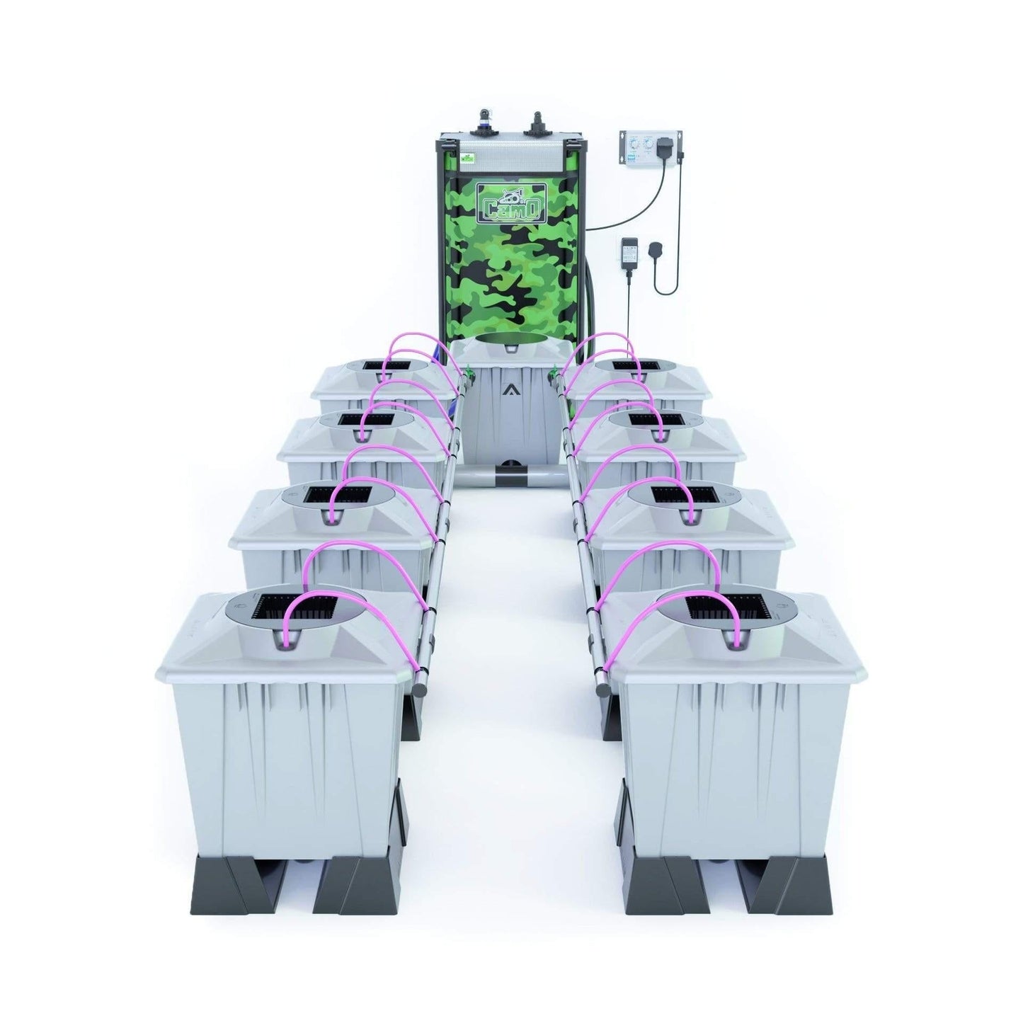 Alien AERO™ 8 Pot 15L PRO Silver Series - Include Tank
