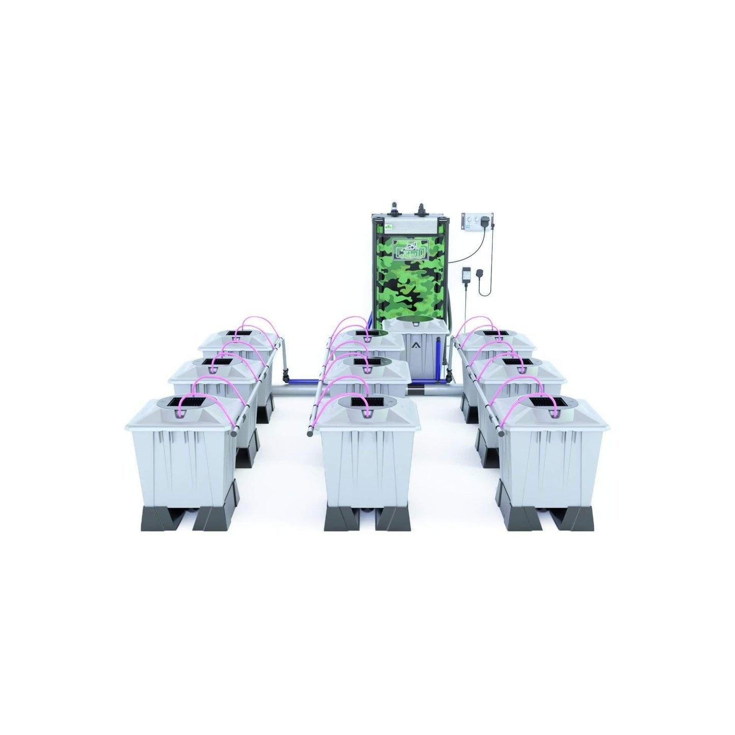 Alien AERO™ 9 Pot 15L PRO Silver Series - Include Tank