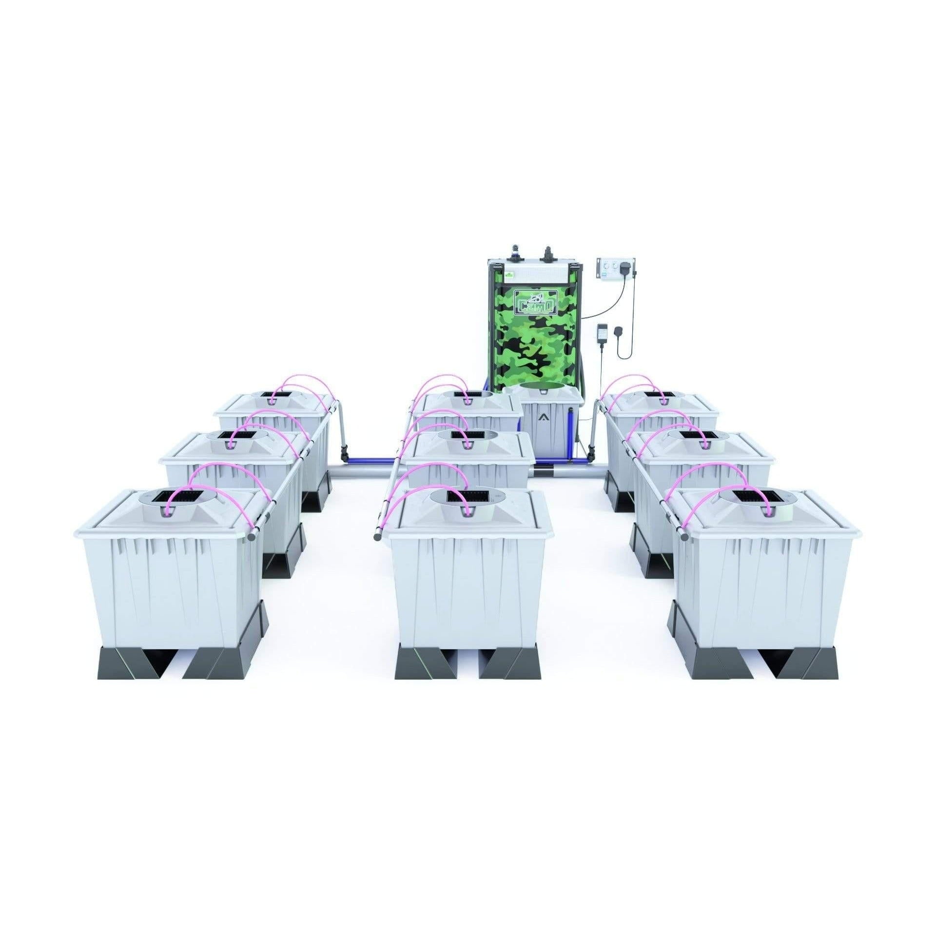 Alien AERO™ 9 Pot 30L PRO Silver Series - No Tank