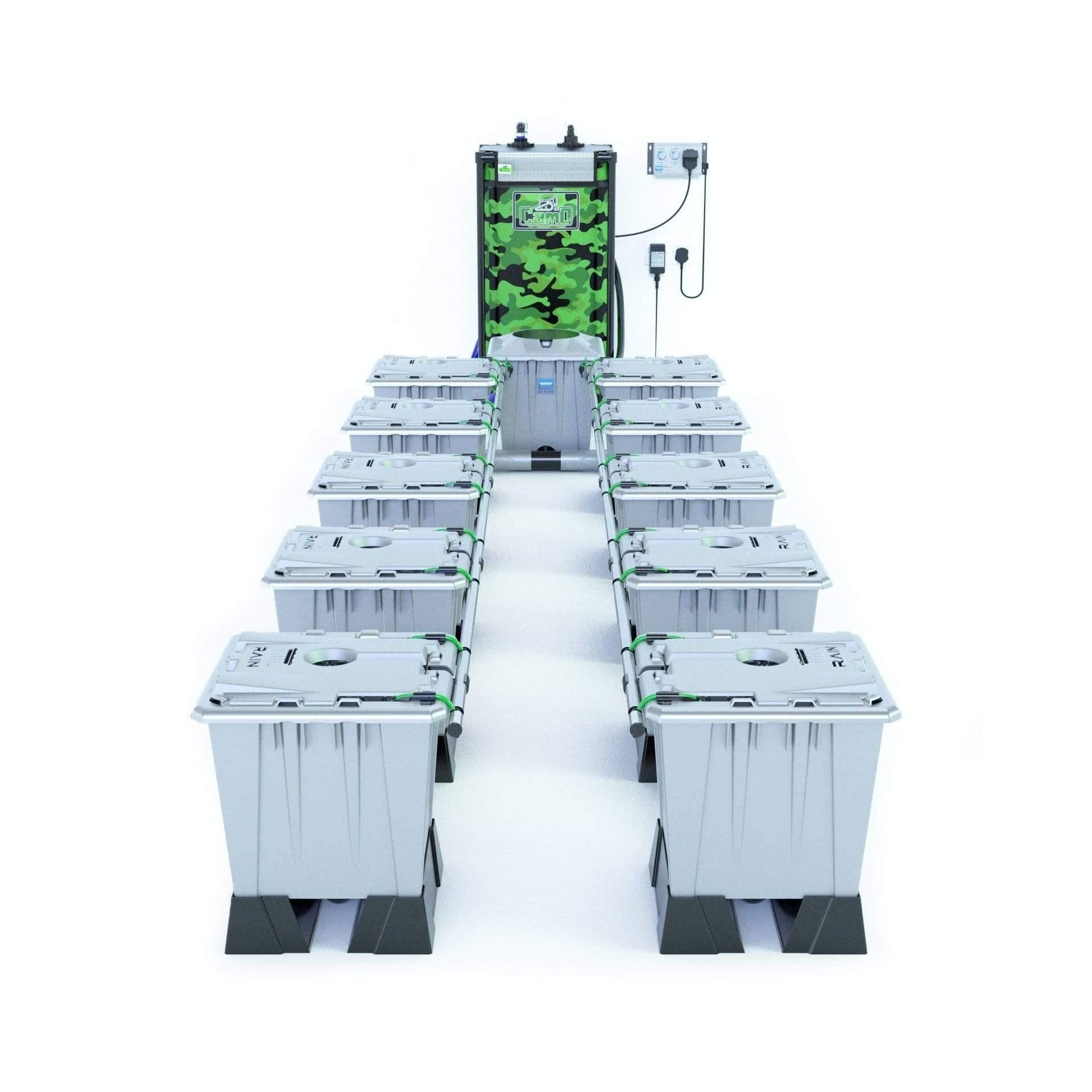Alien RAIN™ 10 Pot 15L PRO Silver Series - No Tank