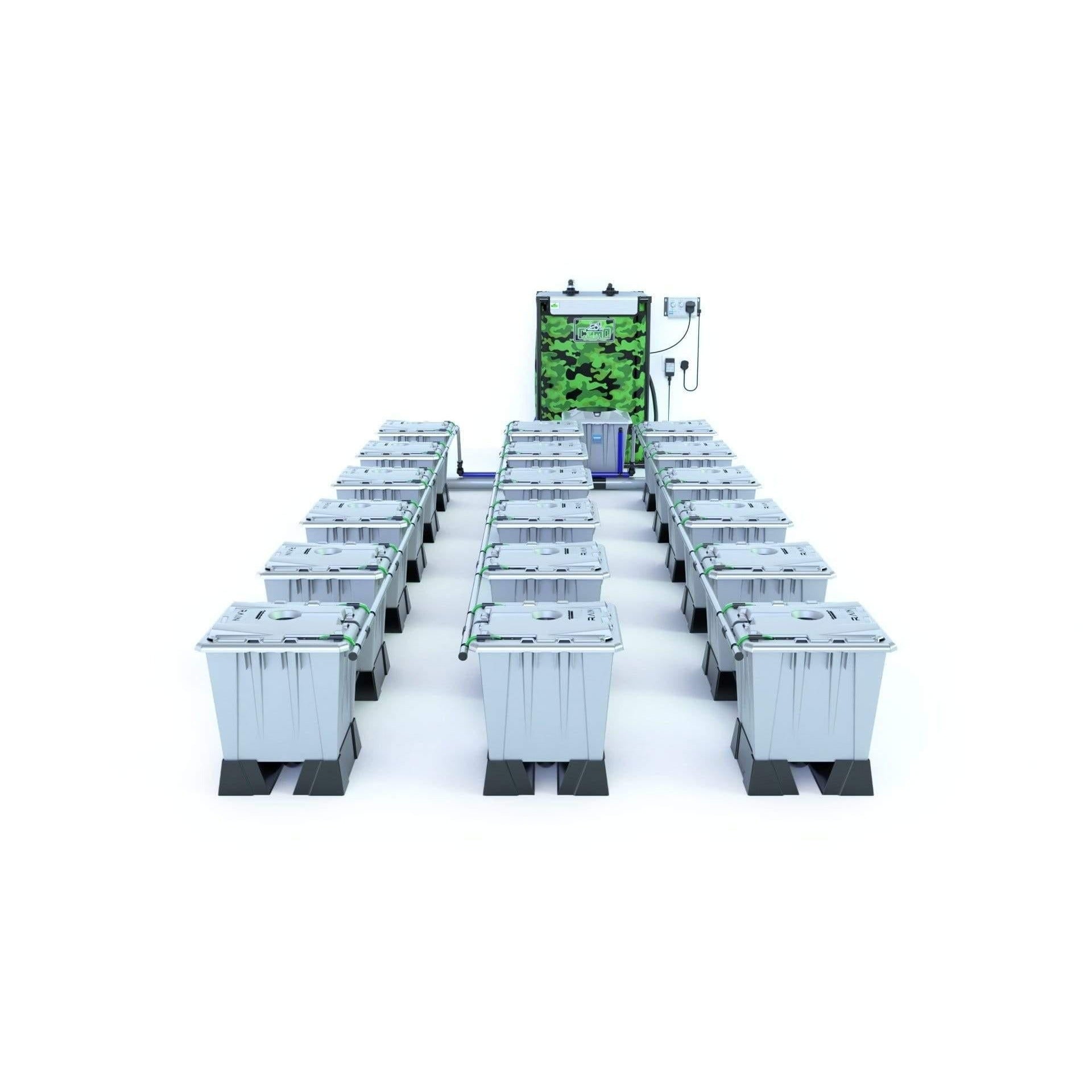 Alien RAIN™ 18 Pot 15L PRO Silver Series - No Tank