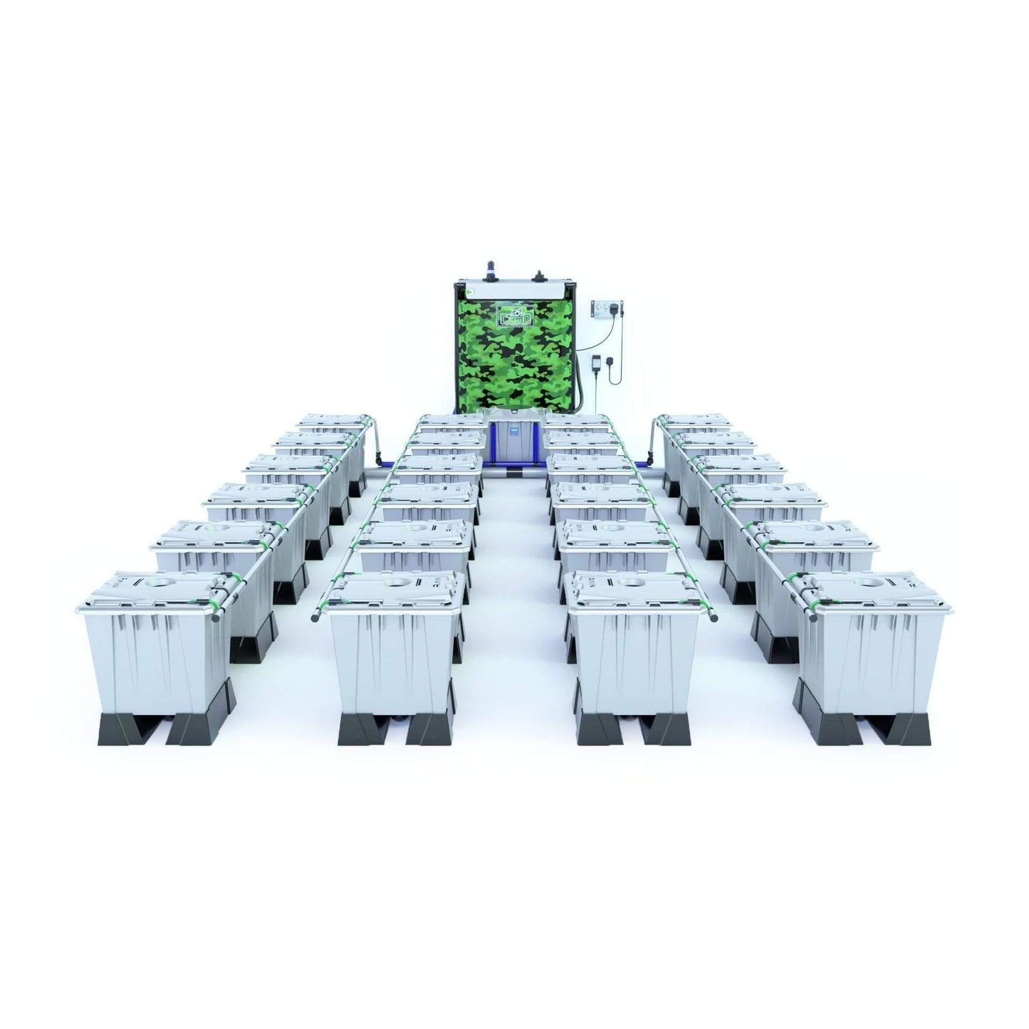 Alien RAIN™ 24 Pot 15L PRO Silver Series - No Tank