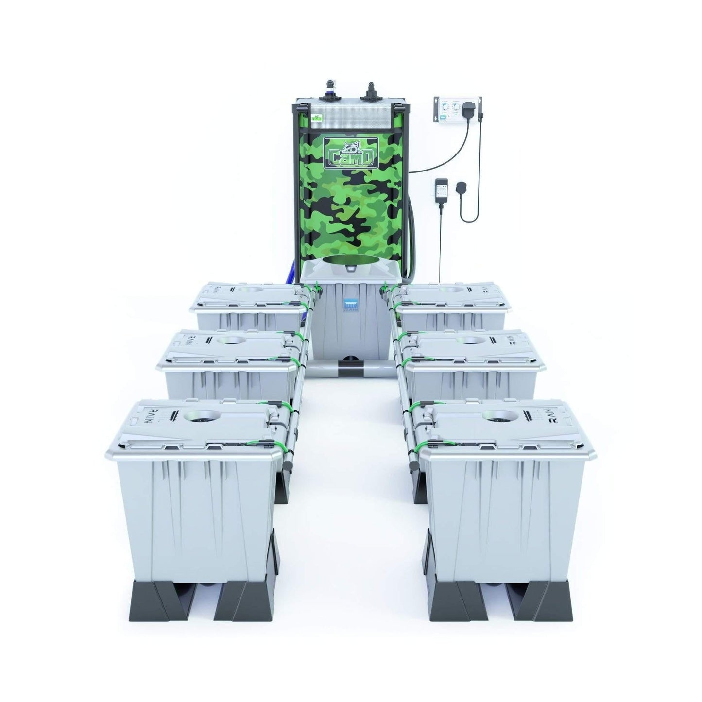 Alien RAIN™ 6 Pot 15L PRO Silver Series - No Tank