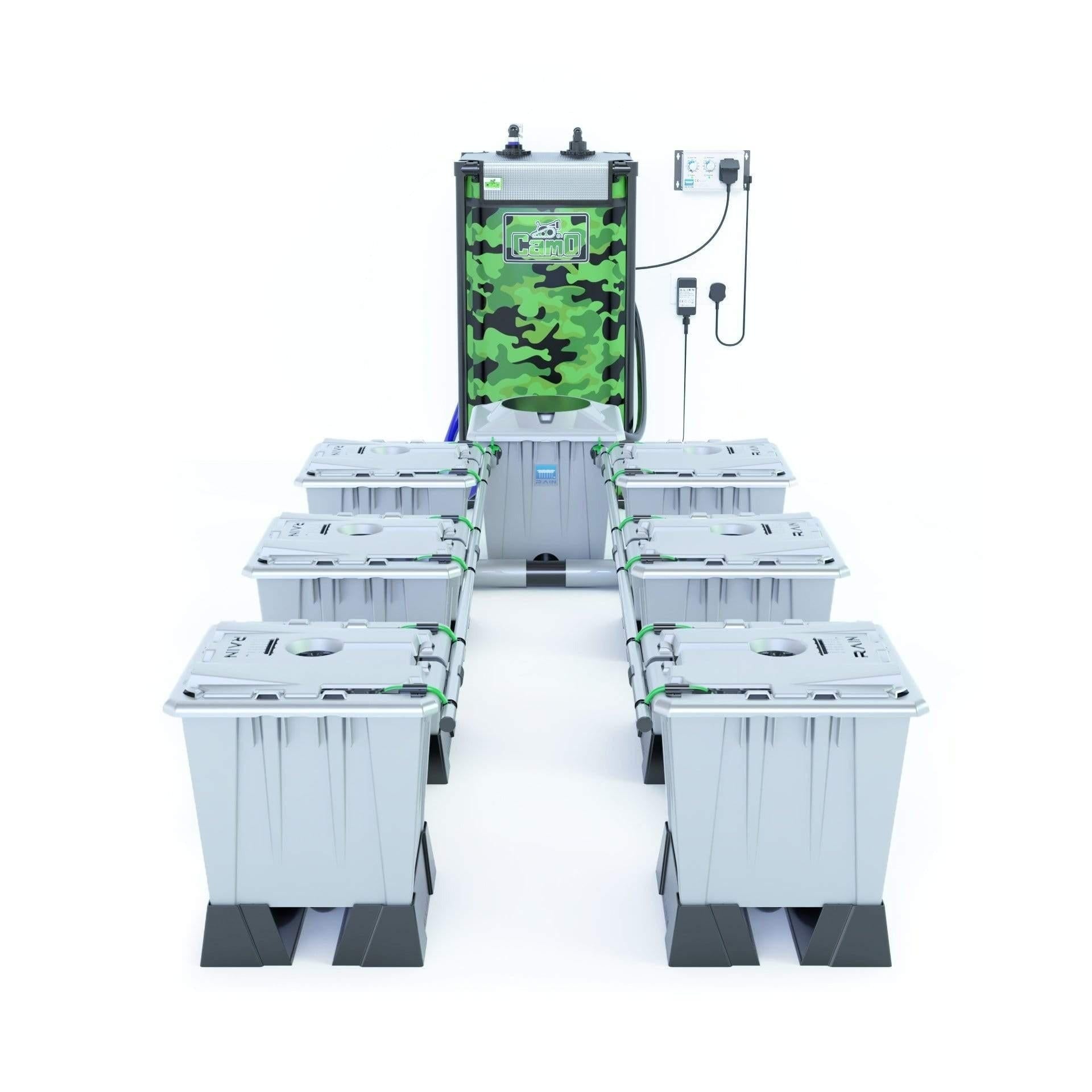Alien RAIN™ 6 Pot 15L PRO Silver Series - No Tank