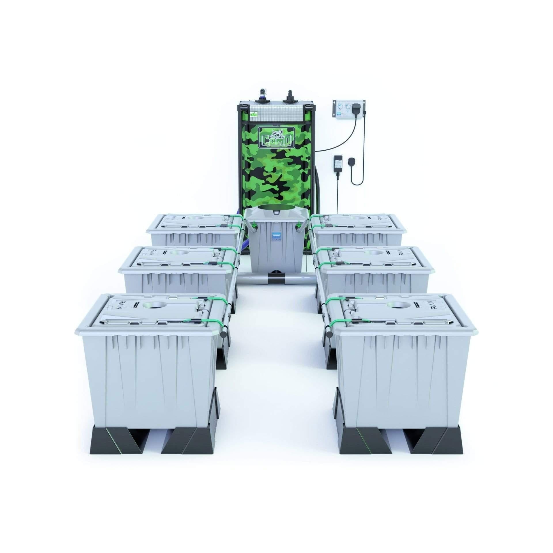 Alien RAIN™ 6 Pot 30L PRO Silver Series - No Tank