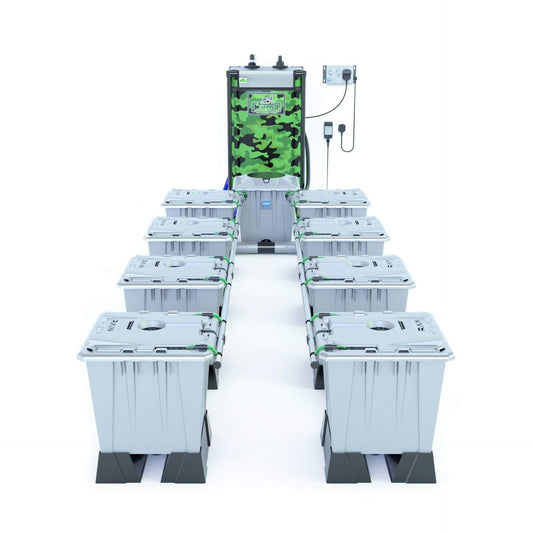 Alien RAIN™ 8 Pot 15L PRO Silver Series - No Tank