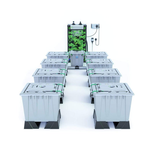 Alien RAIN™ 8 Pot 30L PRO Silver Series - No Tank