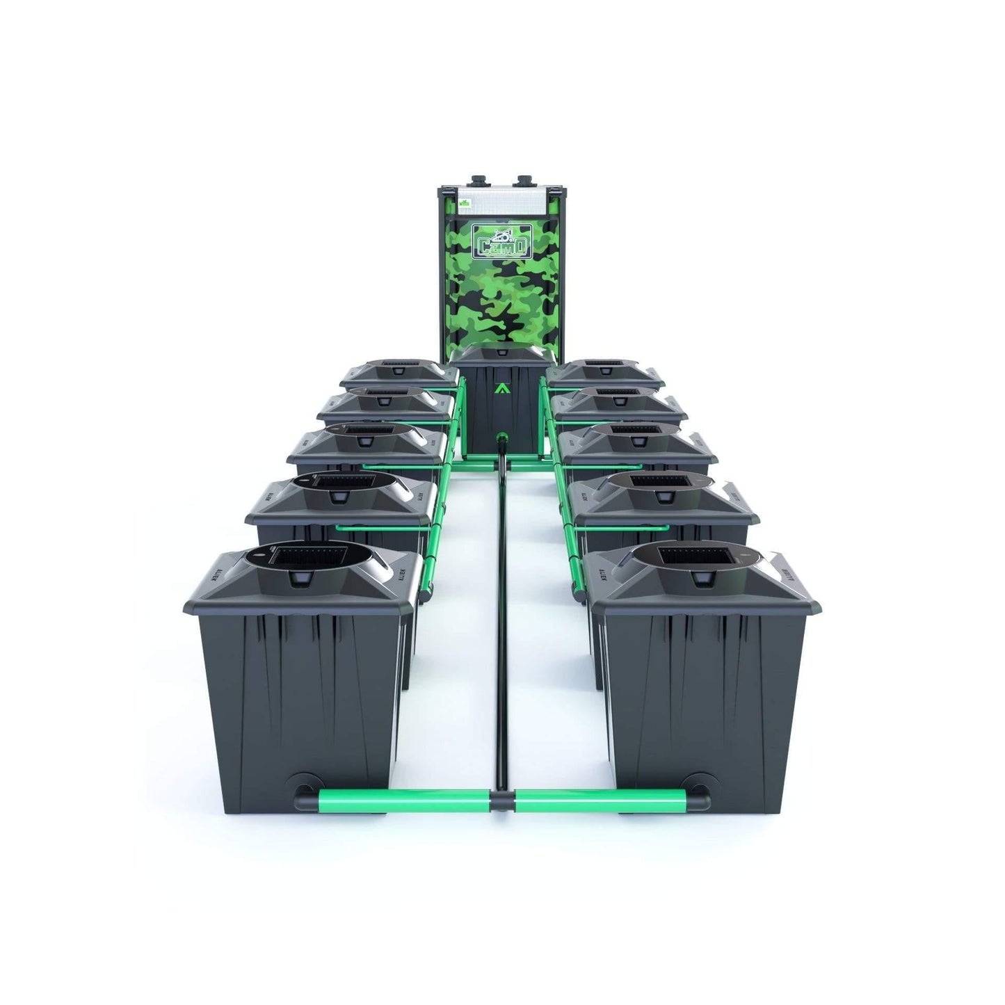 Alien RDWC 10 Pot 20L Black Series - No Tank / No Pump