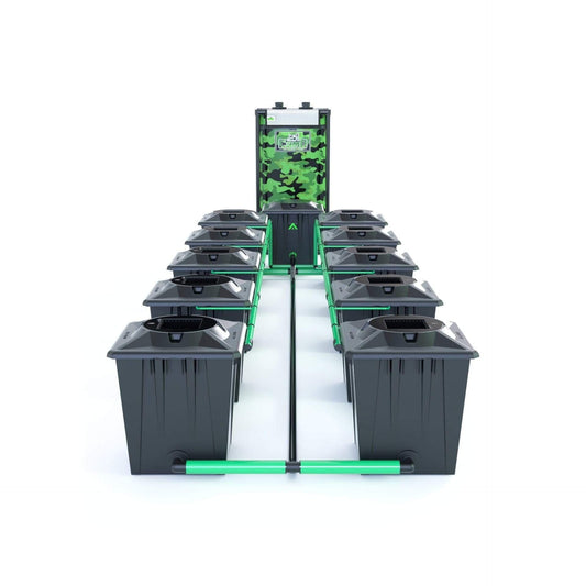 Alien RDWC 10 Pot 20L Black Series - No Tank / No Pump
