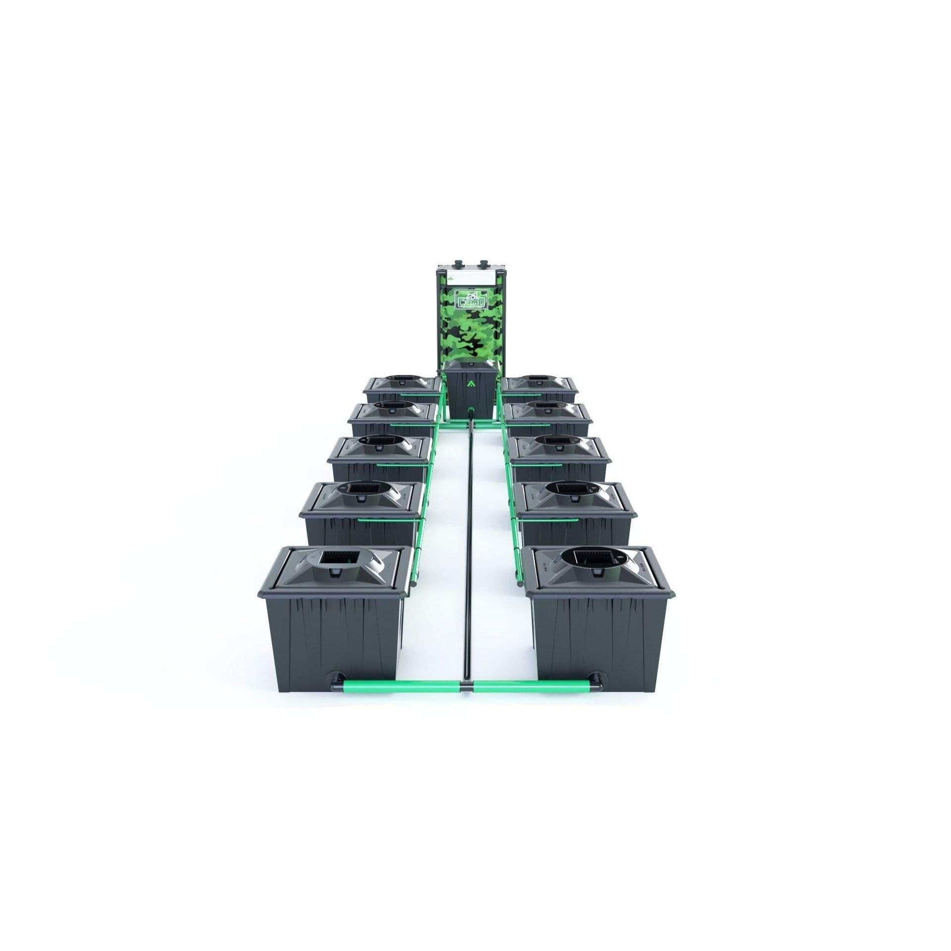 Alien RDWC 10 Pot 36L Black Series - No Tank / No Pump