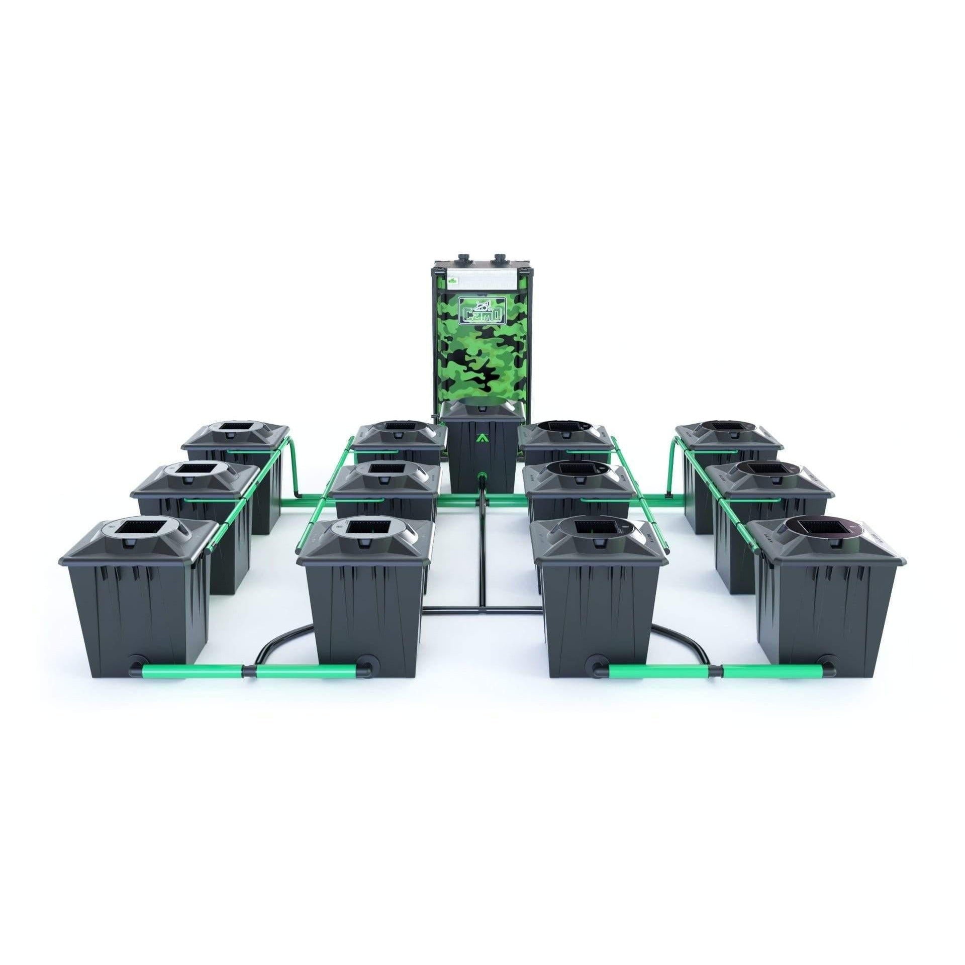 Alien RDWC 12 Pot 20L Black Series - No Tank / No Pump