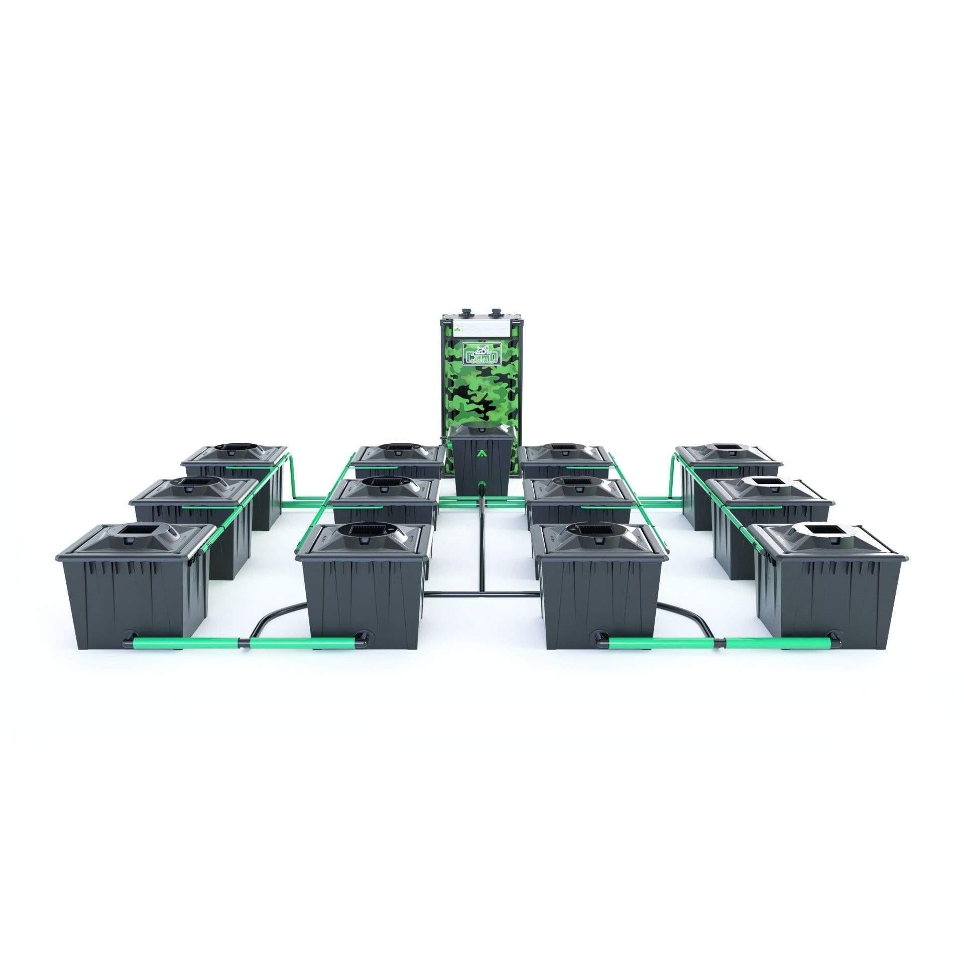 Alien RDWC 12 Pot 36L Black Series - No Tank / No Pump