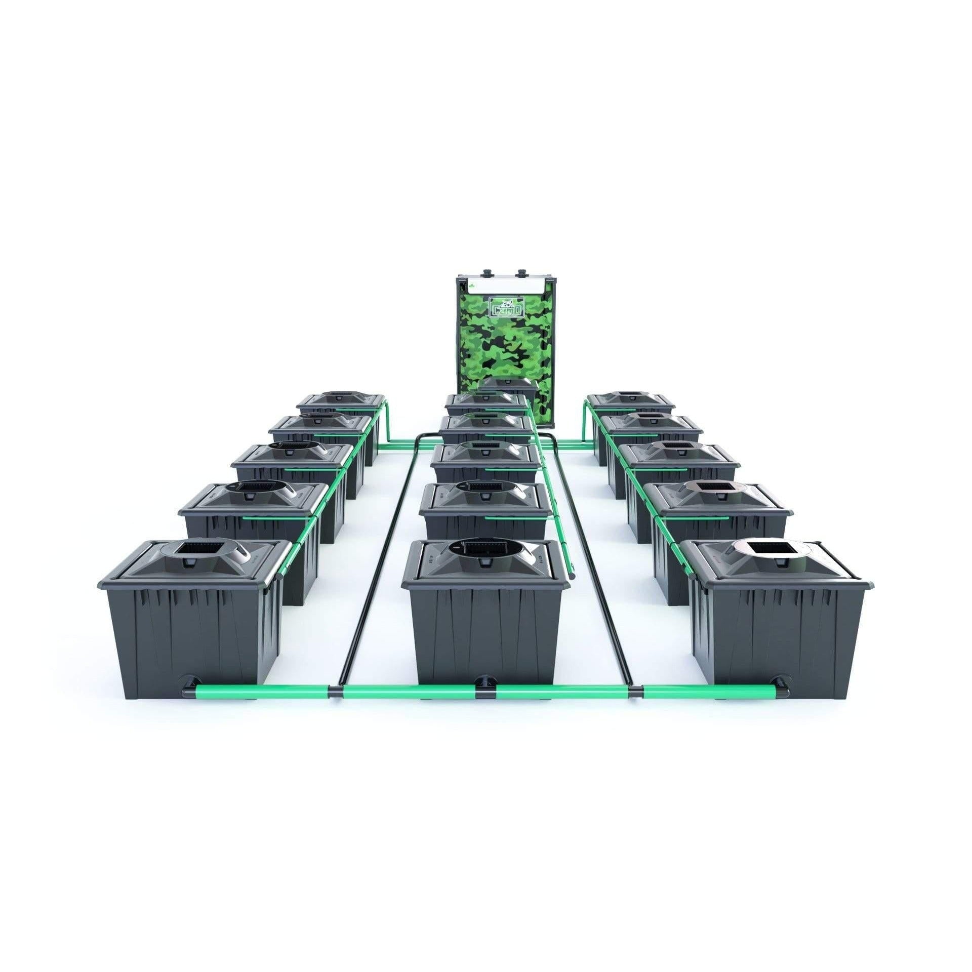 Alien RDWC 15 Pot 36L Black Series - No Tank / No Pump