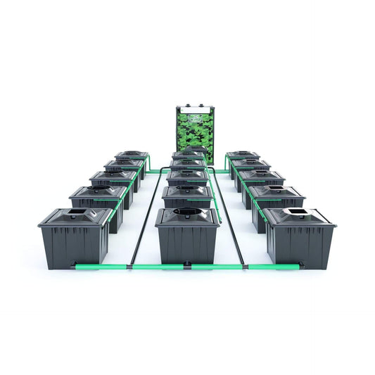 Alien RDWC 15 Pot 36L Black Series - No Tank / No Pump