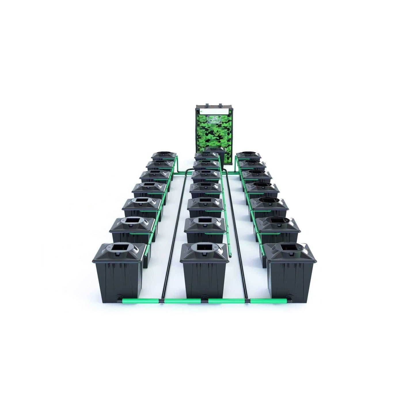 Alien RDWC 21 Pot 20L Black Series - No Tank / JET-STREAM™ SILENT 2.0 - 2150LPH