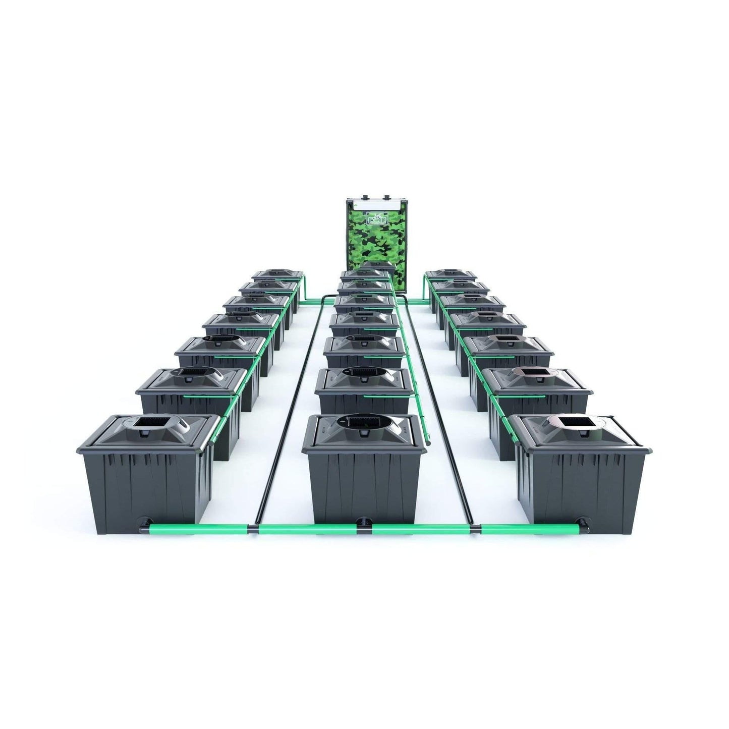 Alien RDWC 21 Pot 36L Black Series - Include Tank / JET-STREAM™ SILENT 2.0 - 2150LPH