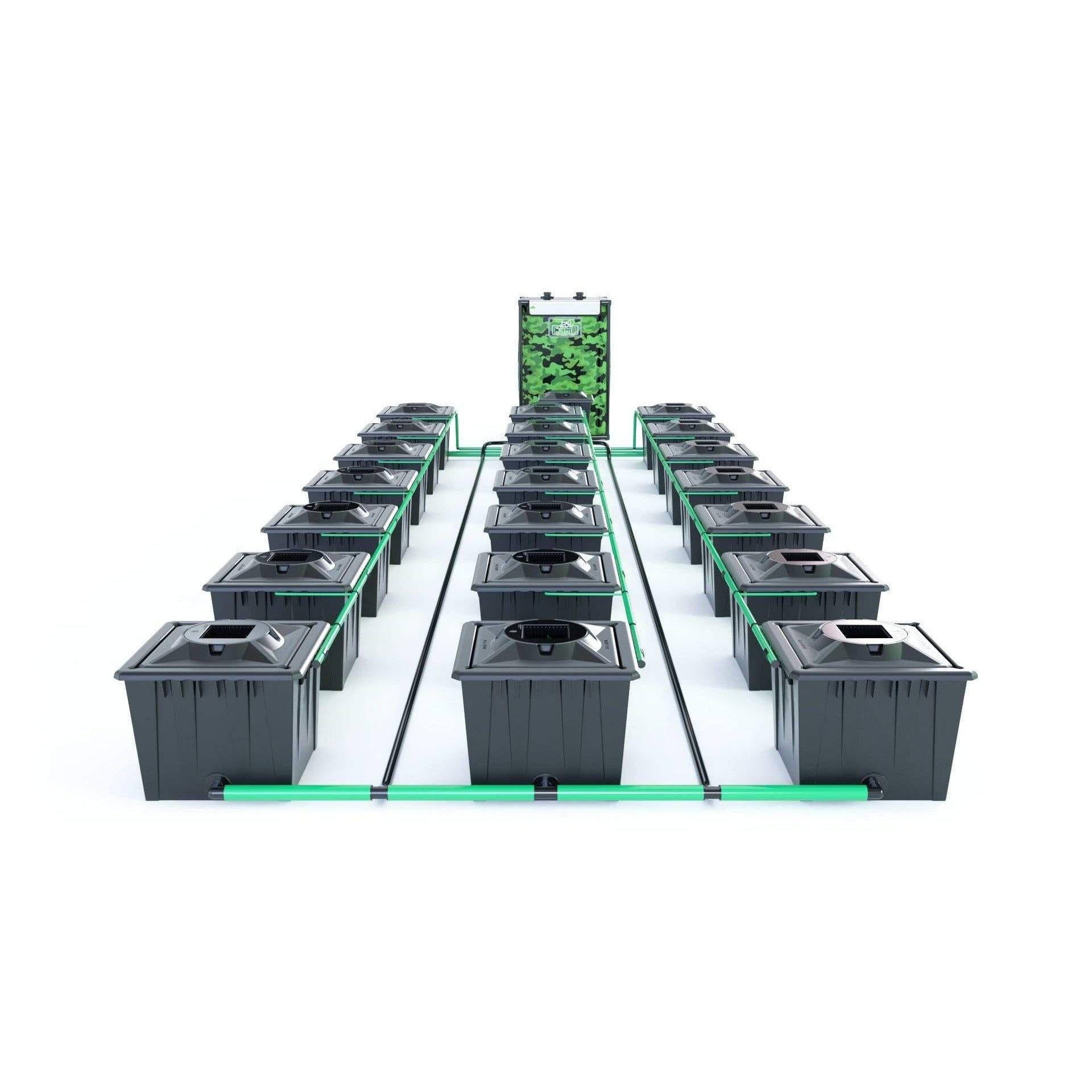 Alien RDWC 21 Pot 36L Black Series - No Tank / No Pump