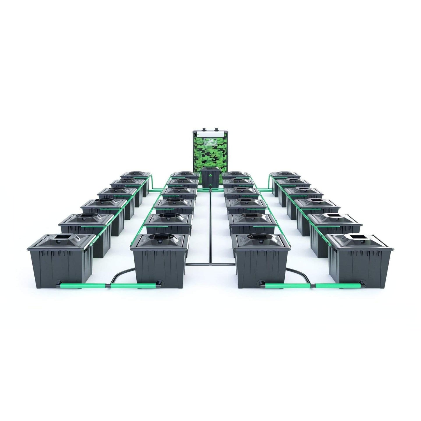 Alien RDWC 24 Pot 36L Black Series - Include Tank / JET-STREAM™ SILENT 3.0 - 2700LPH