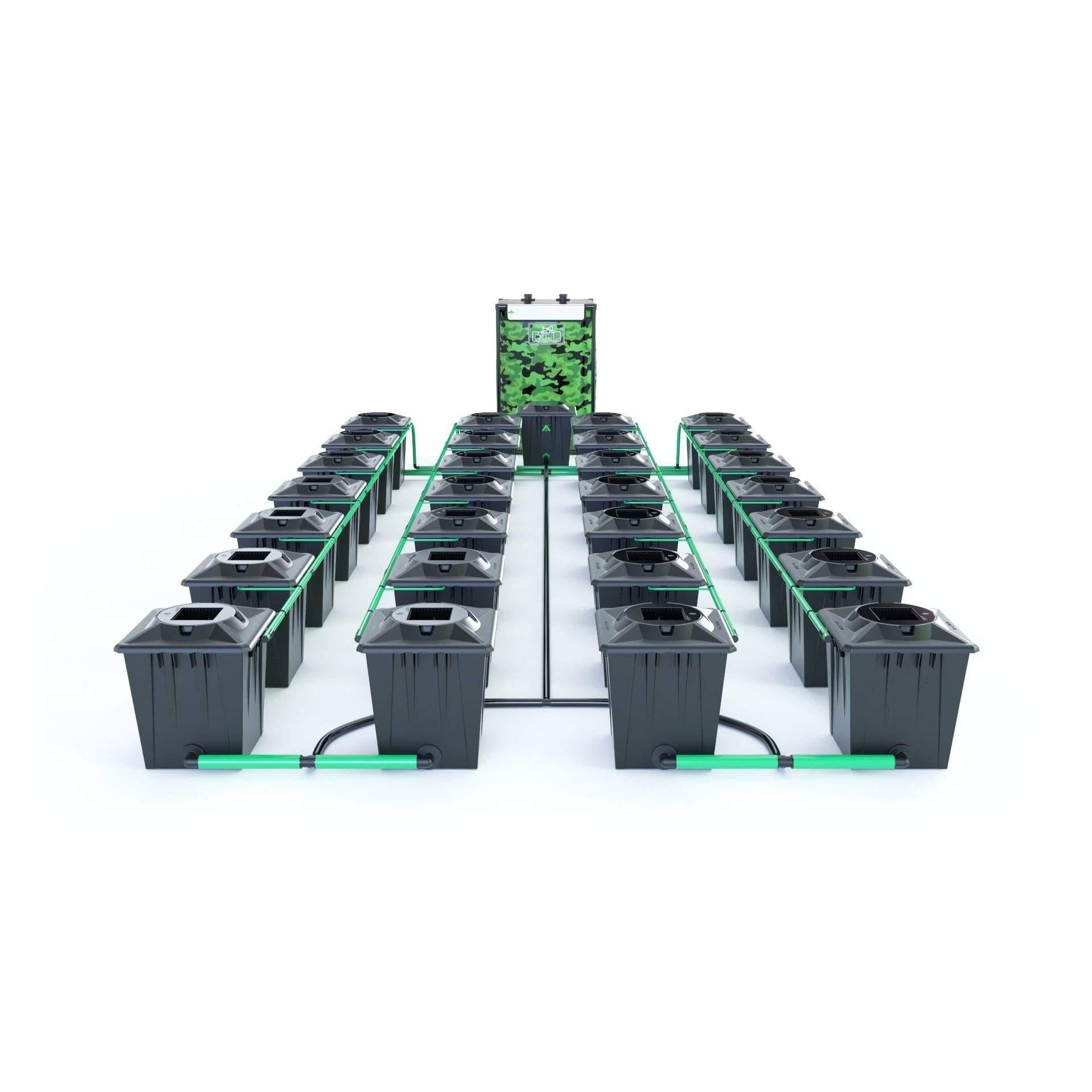Alien RDWC 28 Pot 20L Black Series - No Tank / No Pump