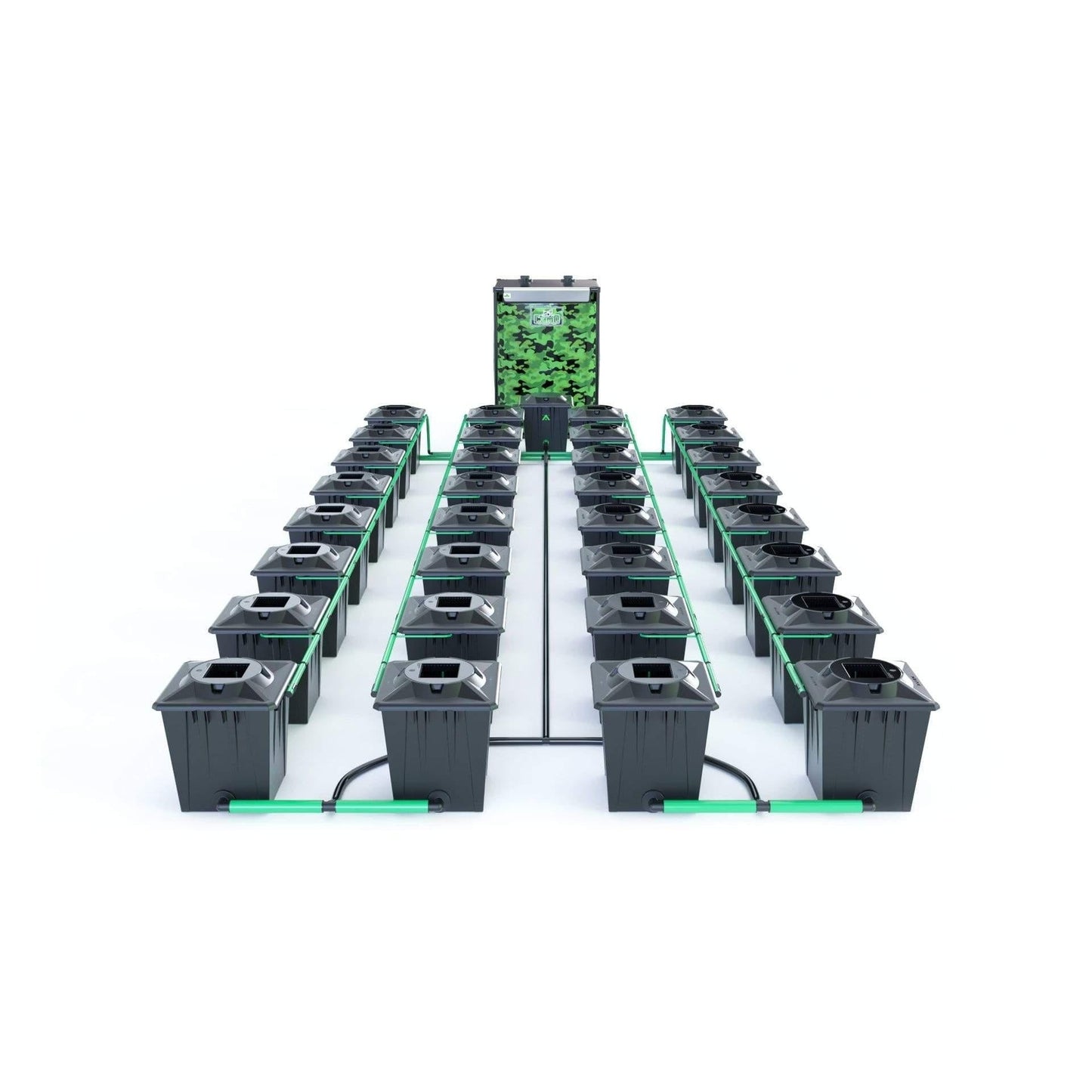 Alien RDWC 32 Pot 20L Black Series - Include Tank / JET-STREAM™ SILENT 3.0 - 2700LPH