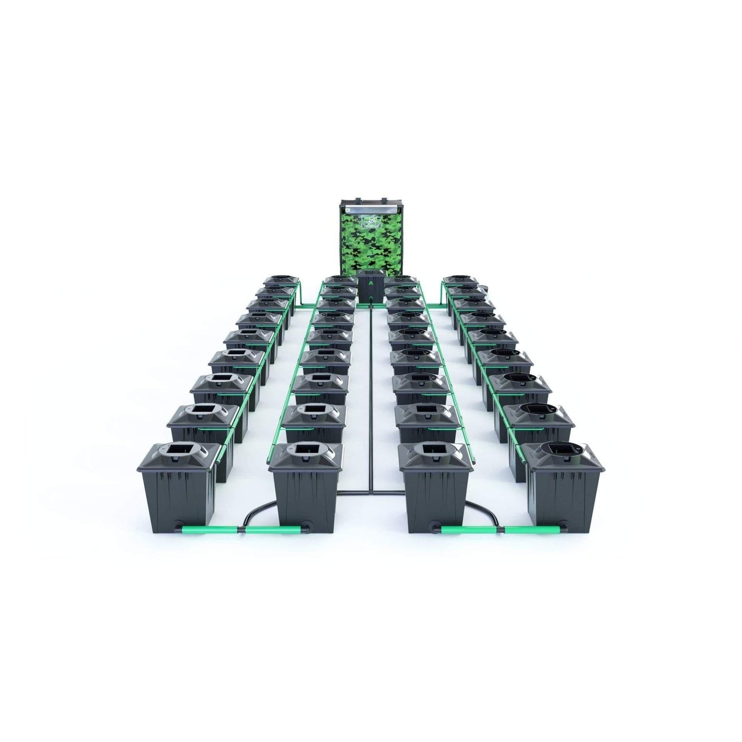 Alien RDWC 36 Pot 20L Black Series - Include Tank / JET-STREAM™ SILENT 2.5 - 2400LPH