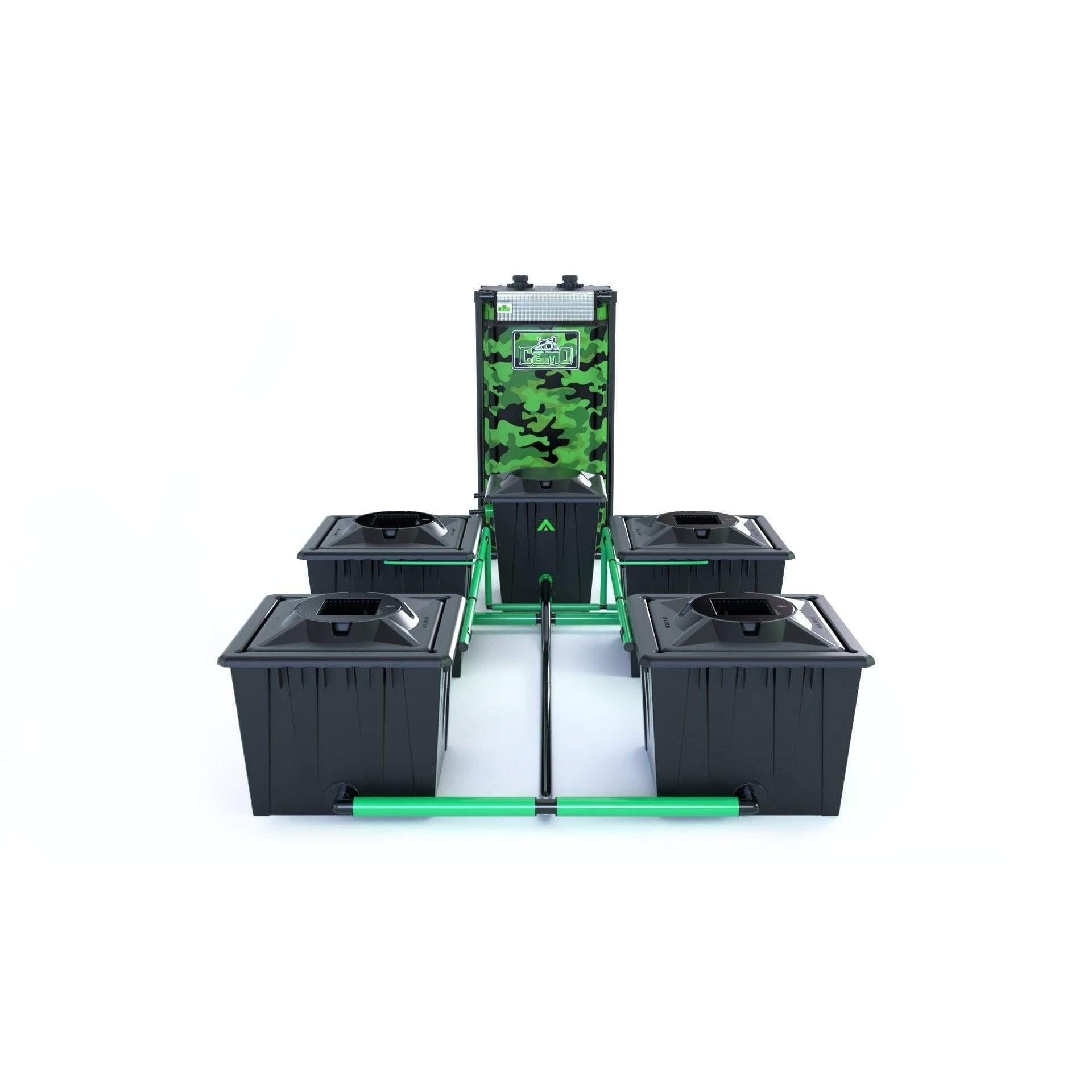 Alien RDWC 4 Pot 36L Black Series - No Tank / No Pump
