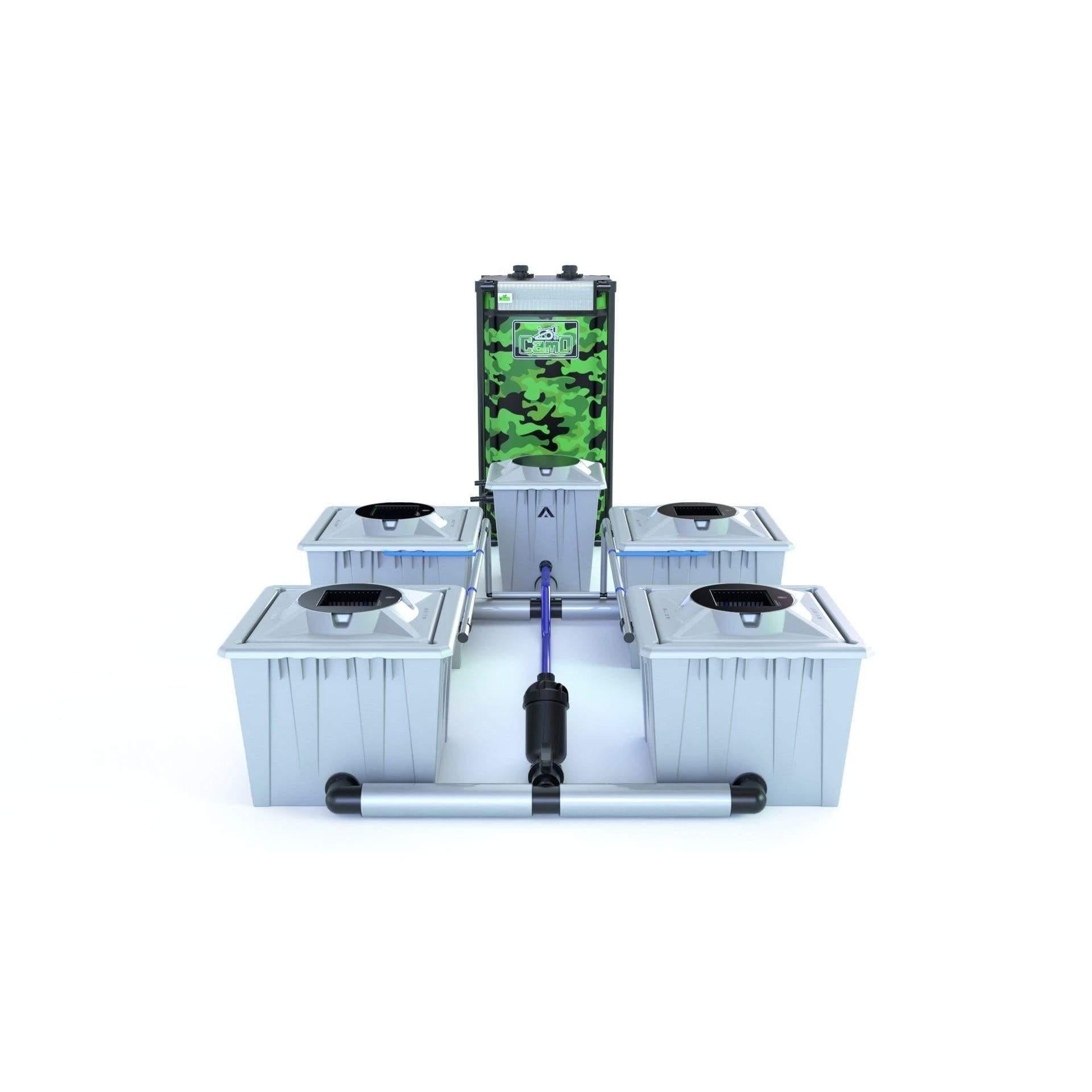 Alien RDWC 4 Pot 36L PRO Silver Series - No Tank / No Pump