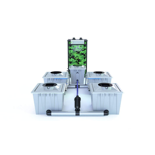 Alien RDWC 4 Pot 36L PRO Silver Series - No Tank / No Pump
