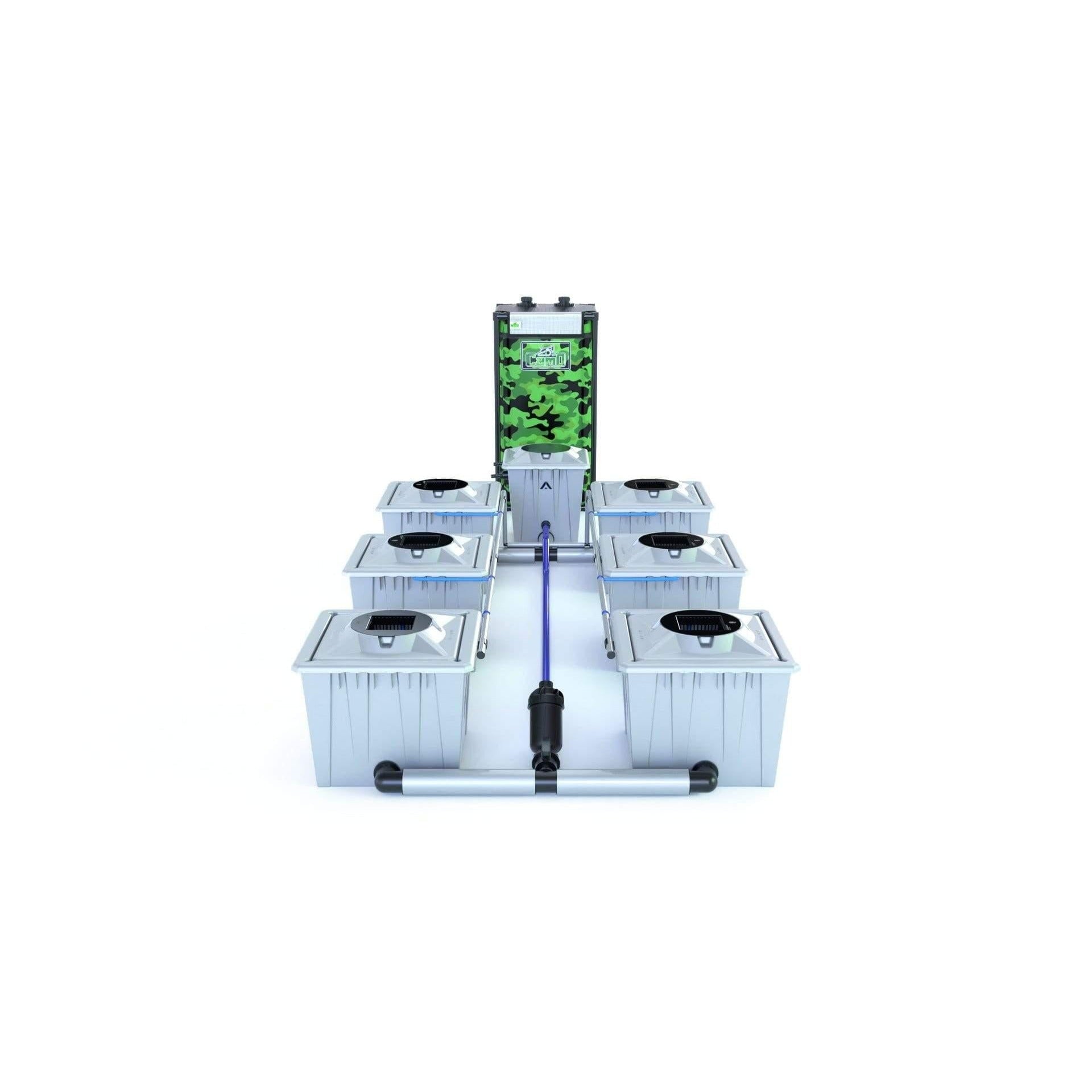 Alien RDWC 6 Pot 36L PRO Silver Series - No Tank / No Pump