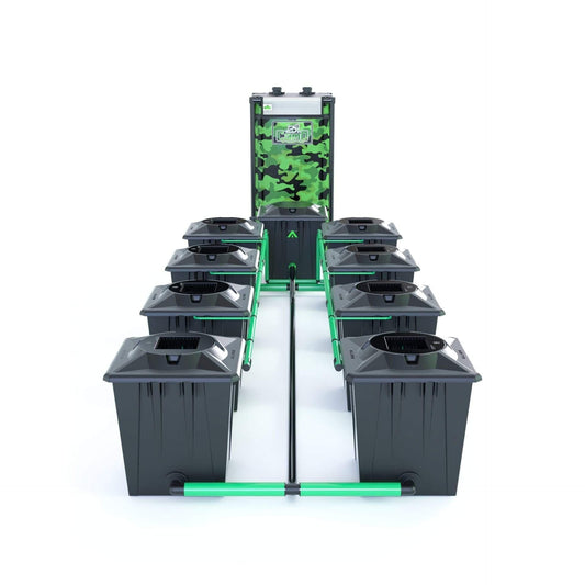 Alien RDWC 8 Pot 20L Black Series - No Tank / No Pump