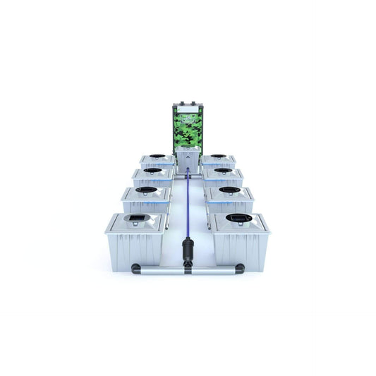 Alien RDWC 8 Pot 36L PRO Silver Series - No Tank / No Pump