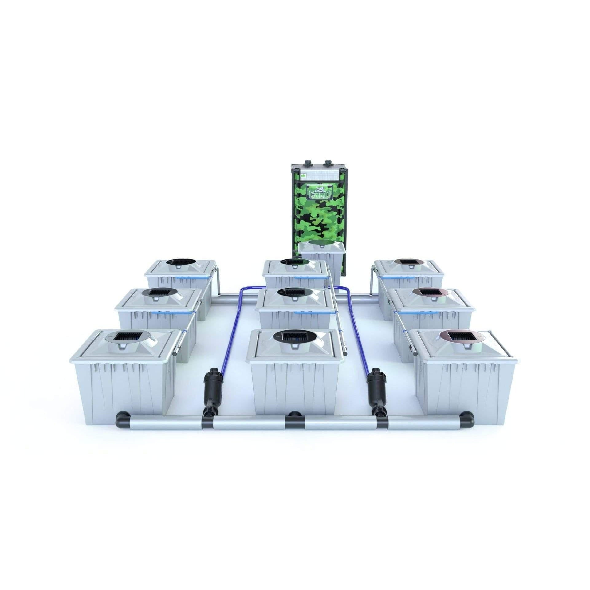 Alien RDWC 9 Pot 36L PRO Silver Series - No Tank / No Pump
