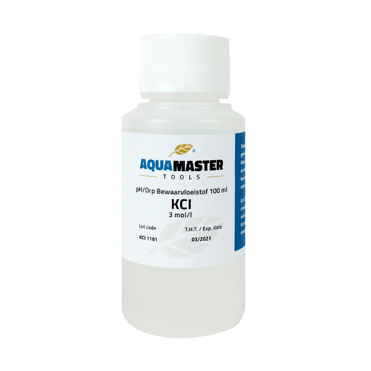 Aqua Master Calibration Solutions - KCL Storage Solution – 100ml